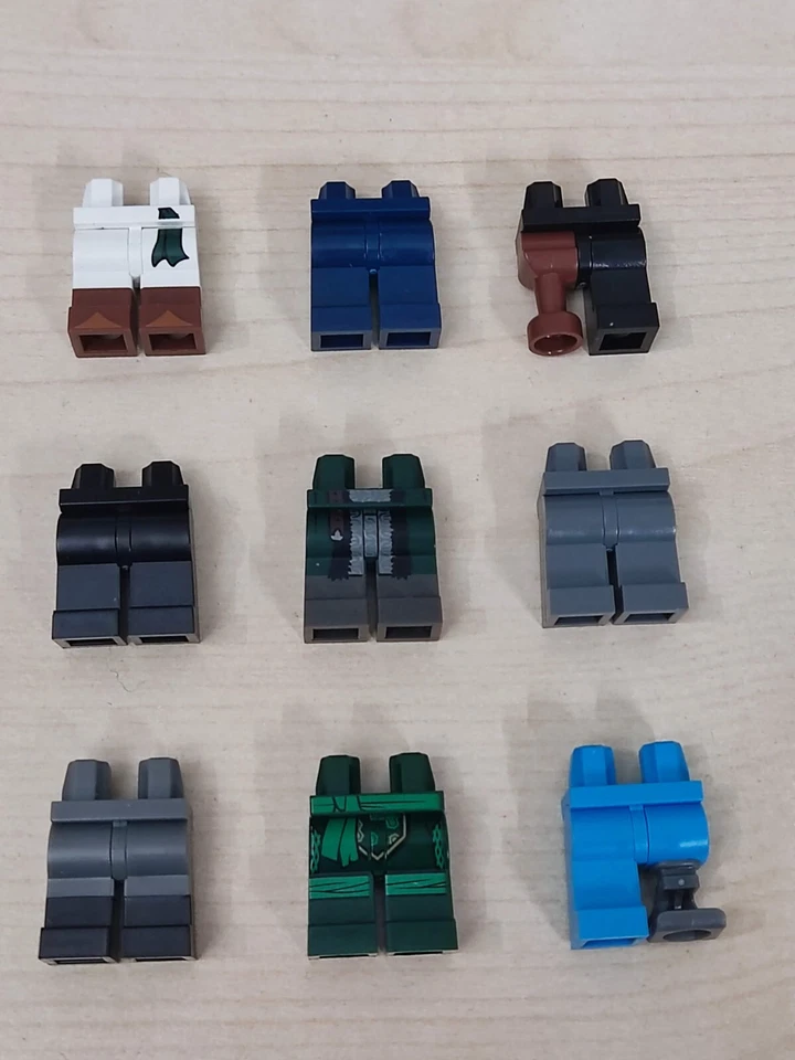 Lego Minifiguren Beine Unterkörper verschieden bedruckt Ritter Pirat City Potter