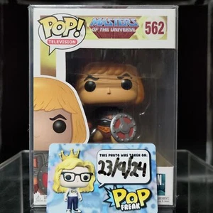 FUNKO POP! TV RARA Masters of the Universe #562 Battle Armour He-Man [VOLTATO] - Foto 1 di 7