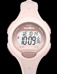 Timex TW5M55500, Reloj Ironman Rosa Mujer 30 Vueltas Resina Rosa, Indiglo, Alarma - Imagen 1 de 6