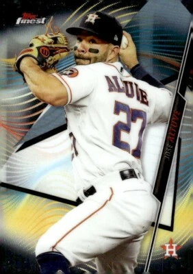 2020 Topps Finest #82 Jose Altuve Houston Astros - Image 1 of 2