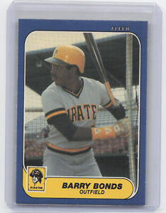 1986 Fleer Update #U-14 Barry Bonds