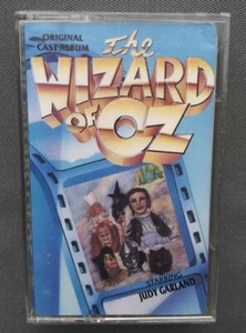 The Wizard of Oz Original Cast Album starring Judy Garland Cassette Tape CBS '89 - Picture 1 of 10