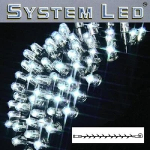 System LED Lichterkette Extra 5m 50er cool light Kabel schwarz 465-08-1 - Bild 1 von 1