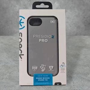 L9. Speck Presidio 2 Pro Case for iPhone SE 2020 & 7/8 Gray - Picture 1 of 2