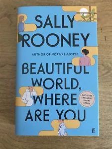 BEAUTIFUL WORLD WHERE ARE YOU Sally Rooney SIGNED Waterstones Edition YELLOWEDGE - Picture 1 of 5