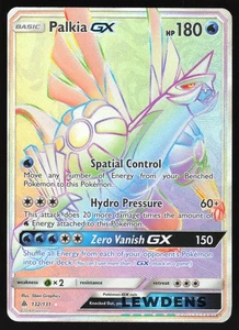 Palkia GX - 132/131 - Secret Rare - Forbidden Light - Pokemon Card - Picture 1 of 4