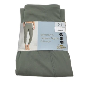 NEW Crane Performance Light Green Full Length Fitness Tights Ladies Size XS - Picture 1 of 4