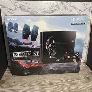 Star Wars Battlefront Darth Vader Limited Edition PS4 Console Box Only - Picture 1 of 11
