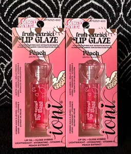2er Pack IONI GLOW GETTER DESIRED LOVE PEACH FRUCHTEXTRAKT LIPPENÖL LIPGLOSS HYBRID - Bild 1 von 11