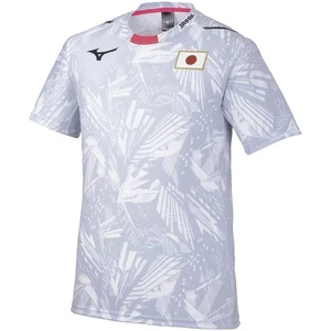 Mizuno Cheering T-shirt JAPAN Logo Team Worn Japan Representative Replica M 152 - Picture 1 of 1