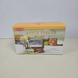 Vintage Back to Basics Peel Away Apple & Potato Peeler / Slicer Suction Base  - Picture 1 of 5