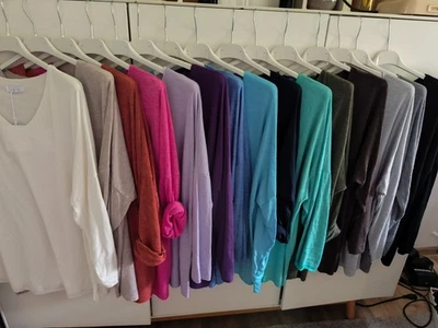 MADE IN ITALY leichter Feinstrickpullover  35 % Angora Gr. 40 42 44 NEU - Bild 1 von 2