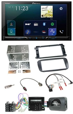 Pioneer Lenkrad Bluetooth USB 2DIN DAB Autoradio für Ford S-Max Mondeo Profi sch - Bild 1 von 4