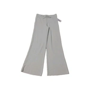 NEW Women's Hurley Fleece Green Cotton Jogger Wide Leg Burnout Sweatpants Medium - Picture 1 of 10