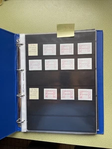 Schweiz Sammlung Automatenmarken D-99 - Bild 1 von 19