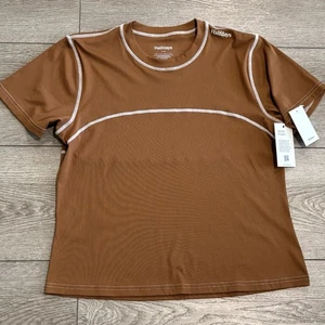 Halfdays Mollie Performance T-Shirt Womens XL Nuthatch Athletic Outdoors NWT - Picture 1 of 5