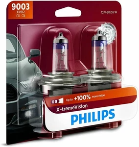 Philips 9003 NightGuide Platinum Upgrade Headlight Bulb, 2 Pack - Picture 1 of 1
