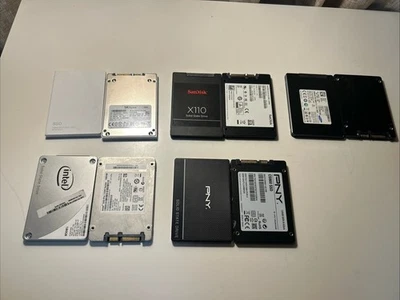 SanDisk, Samsung, Intel, 128GB 2.5" SSD (Tested Healthy Approx 90%) - Image 1 of 4