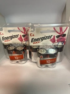 Energizer Max C Batteries, Premium Alkaline C Cell Batteries (4 Battery Count) - Picture 1 of 1