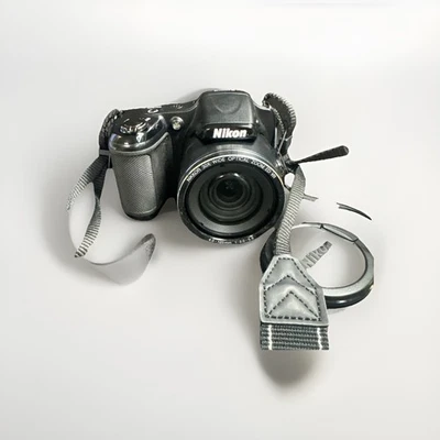 Nikon Coolpix L820 30x Optical Zoom Digital Camera Black Tested Working - Image 1 of 4