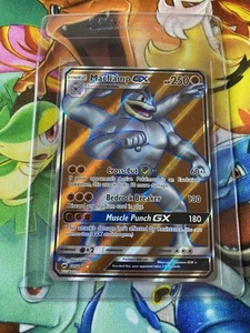 Machamp GX - 135/147 - Full Art Ultra Rare - SM Burning Shadows - Pokemon Card - Picture 1 of 2