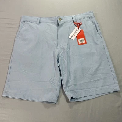 NUEVO Pantalones Cortos Hudson & Barrow Para Hombres 36 Azul Rendimiento Golf Elastizados Informales Foto 1 de 4