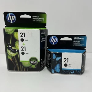 Original HP 21 Schwarz Tintenpatronen Vibrant Officejet 2017-2018 - Bild 1 von 8