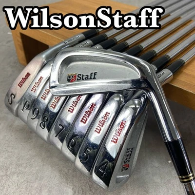 Wilson Staff Herren Golf Eisen Set 9 Schläger Stahl Rechtshänder Top Zustand - Bild 1 von 4