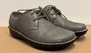 Alegria 'Liam' AM-LIA-170 Drifted Gray Leather Lace Up Oxfords Shoe Men 45 US 11 - Picture 1 of 11