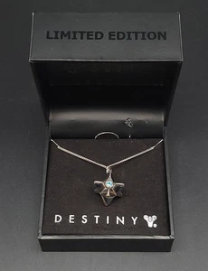 Bungie Destiny x Rocklove .925 Ghost Pendant Necklace Sterling Silver - Used - Picture 1 of 8