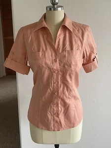 Mittlere Lachsbluse - toller Zustand - Bild 1 von 6