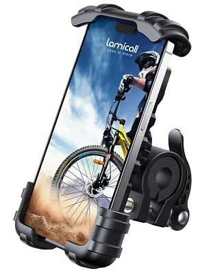 	Lamicall Bike Phone Holder Motorcycle Mount - Motorcycle Phone Holder	 - Image 1 of 4