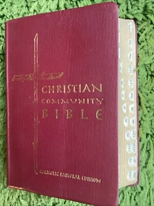 Christian Community Bible, Catholic Pastoral Edition, Thumb-Indexed PB EX - Picture 1 of 1