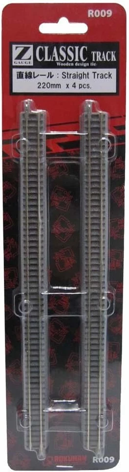 Rokuhan Japan Z gauge R009 Straight rail 220mm Hobby Model Toys Accessories - Image 1 of 1