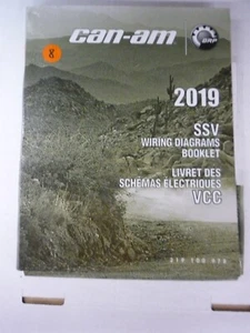 CAN-AM 2019 WIRING DIAGRAM BOOK SSV VCC SERVICE MANUAL REPAIR BOOK PN 219100978 - Imagen 1 de 5