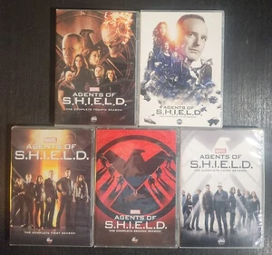 MARVEL'S AGENTS OF S.H.I.E.L.D SERIES SHIELD DVD COLLECTION SEASONS 1 - 5 VG+ - Picture 1 of 4