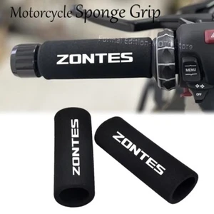 Motorcycle Grip Cover 27mm Soft Touch Motorcycle Sponge Grip for Zontes D350 - Picture 1 of 13