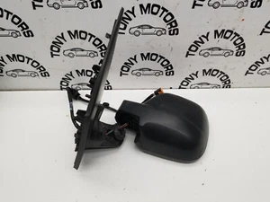 2020 VAUXHALL VIVARO '19-ON LEFT PASSENGER SIDE WING MIRROR IN BLACK *DAMAGED* - Picture 1 of 10