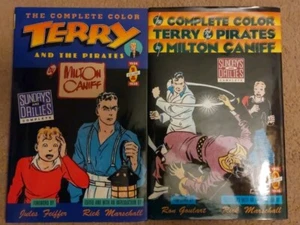 The Complete Color Terry and the Pirates Milton Caniff Vol 1 & 2 Sunday Dailies - Bild 1 von 2