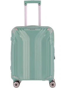 Travelite Trolley ELVAA 4w Hartschalenkoffer S Koffer 41L Grün 76347 - Bild 1 von 3
