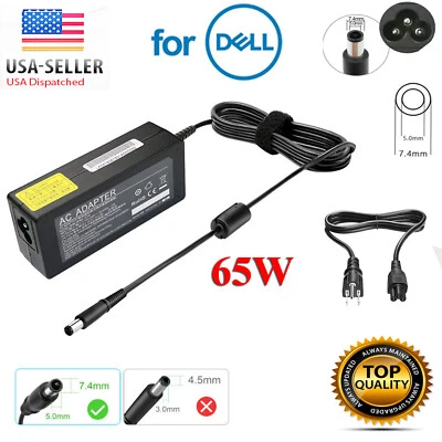 Power Supply 65W Adapter Charger for Dell Inspiron 14 1440 1505 1520 1521 1464 - Image 1 of 4