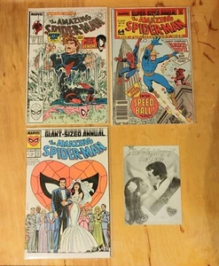 Marvel The Amazing Spider-Man Set: 325 Gift/Hydro Man, Annuals 21-Hochzeit &, 22 - Bild 1 von 2
