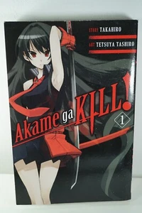 Akame Ga Kill! Volume 1 - Manga English Paperback book Great! - Foto 1 di 3