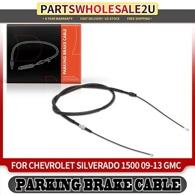 Cable de freno de estacionamiento LH conductor trasero para Chevrolet Silverado 1500 GMC Sierra 1500 Foto 1 de 4