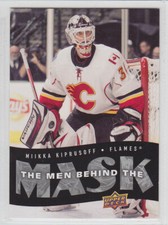 2007-08 UD SERIES MIIKKA KIPRUSOFF MEN BEHIND MASK #BM10 Insert Upper Deck Flame
