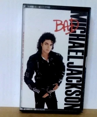 Michael Jackson, Bad, 1987 MJJ PRODUCTIONS, CASSETTE TAPE Foto 1 de 4