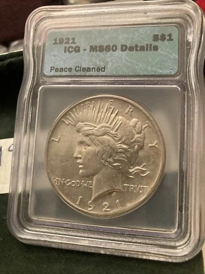 1921 Peace Silver Dollar Nice Coin!! - Image 1 of 4