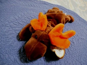 TY Beanie Baby CIOCCOLATO Alce 1993 Ottime Condizioni! - Foto 1 di 12