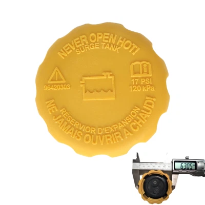 Tapa depósito refrigerante para Chevrolet Aveo Lanos Pontiac G3 Forenza Reno 96420303 Foto 1 de 4