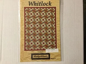 Quilt Pattern Kathy Schmitz Whitlock Connected Squares KS-0711 New - Imagen 1 de 2